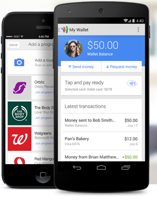 pay by google wallet