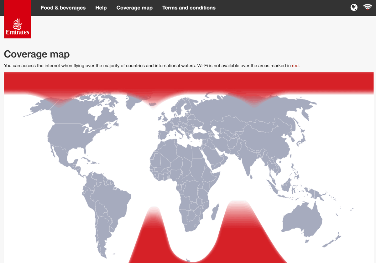 Comparing Emirates OnAir WiFi with Qatar's Starlink WiFi