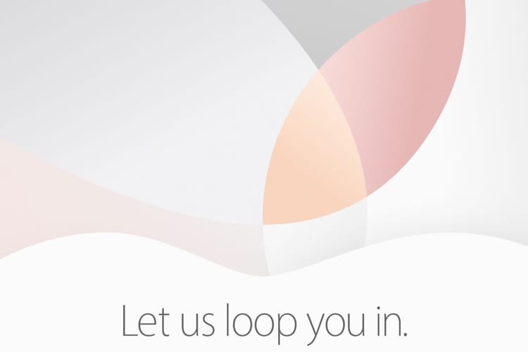 There's an Apple event on Monday, with a new 4-inch iPhone and 9.7-inch iPad Pro