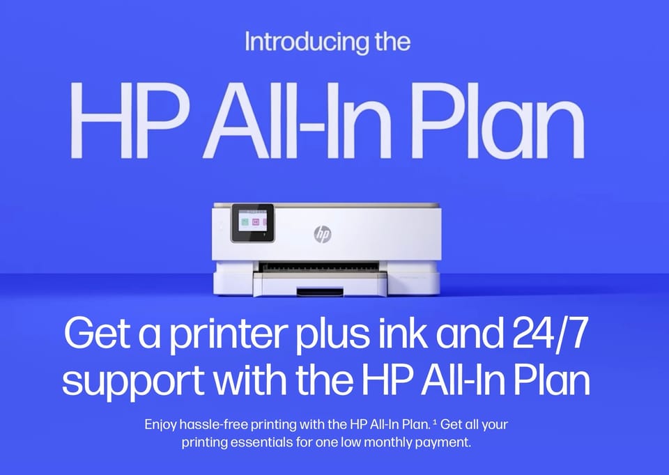 Is it time to subscribe to a printer service from HP?